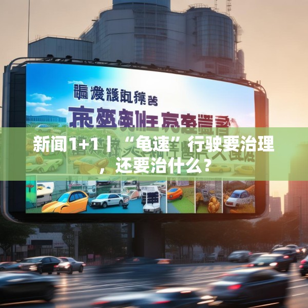 新闻1+1丨“龟速”行驶要治理，还要治什么？