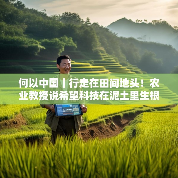 何以中国｜行走在田间地头！农业教授说希望科技在泥土里生根