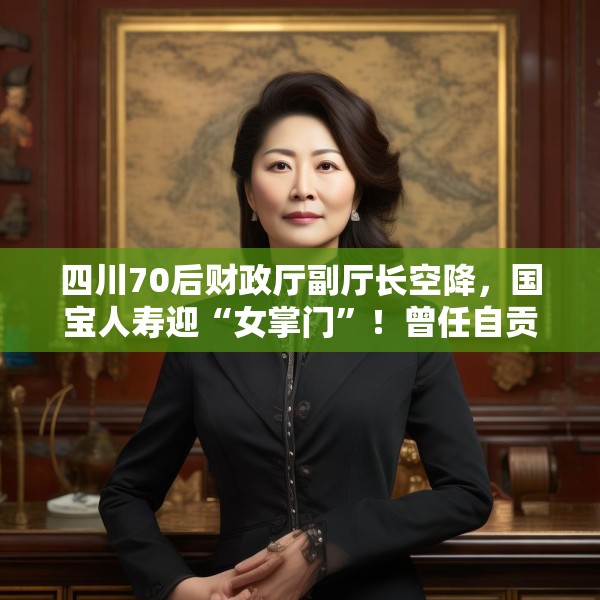 四川70后财政厅副厅长空降，国宝人寿迎“女掌门”！曾任自贡副市长四年