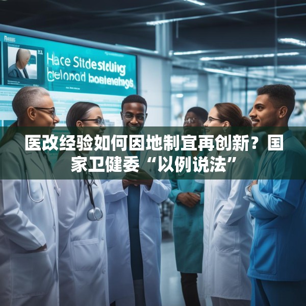 医改经验如何因地制宜再创新？国家卫健委“以例说法”