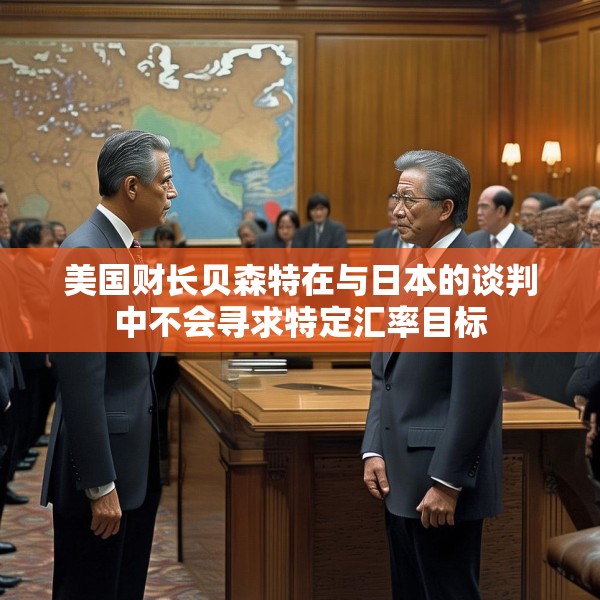 美国财长贝森特在与日本的谈判中不会寻求特定汇率目标