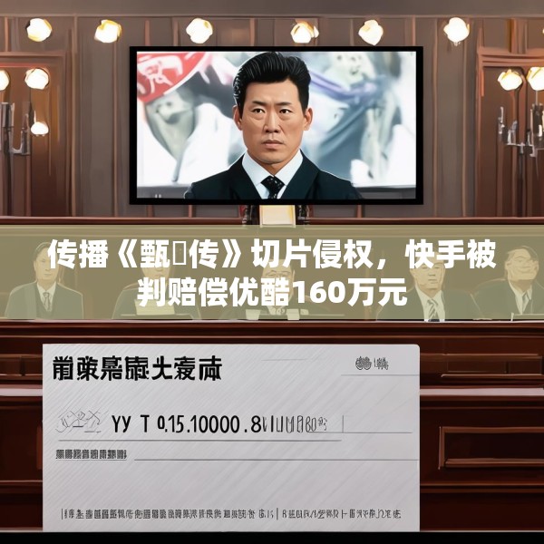 传播《甄嬛传》切片侵权，快手被判赔偿优酷160万元