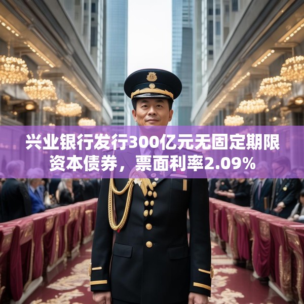 兴业银行发行300亿元无固定期限资本债券，票面利率2.09%