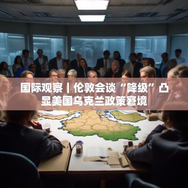 国际观察｜伦敦会谈“降级”凸显美国乌克兰政策窘境