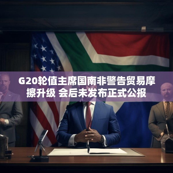 G20轮值主席国南非警告贸易摩擦升级 会后未发布正式公报