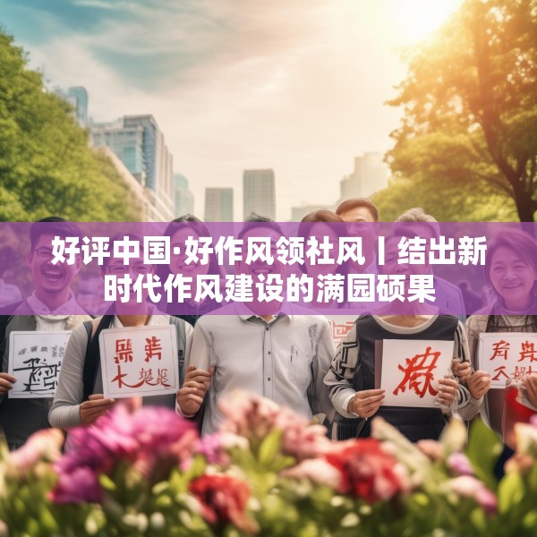 好评中国·好作风领社风丨结出新时代作风建设的满园硕果