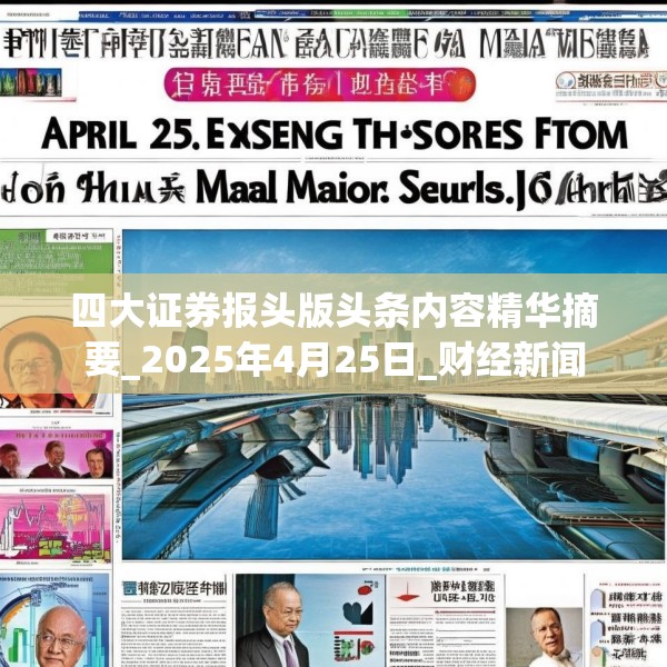 四大证券报头版头条内容精华摘要_2025年4月25日_财经新闻
