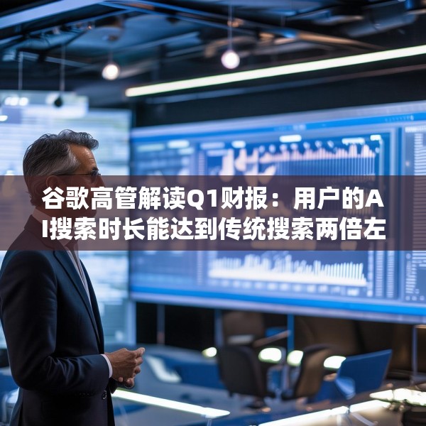 谷歌高管解读Q1财报：用户的AI搜索时长能达到传统搜索两倍左右
