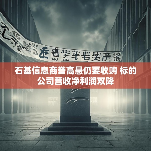石基信息商誉高悬仍要收购 标的公司营收净利润双降