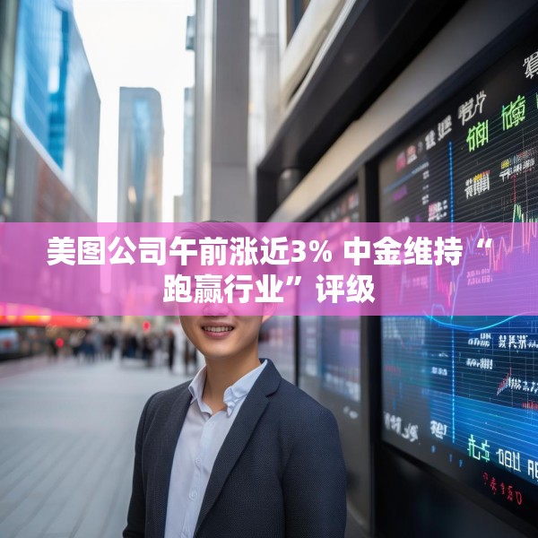 美图公司午前涨近3% 中金维持“跑赢行业”评级