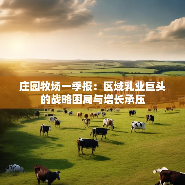 庄园牧场一季报：区域乳业巨头的战略困局与增长承压