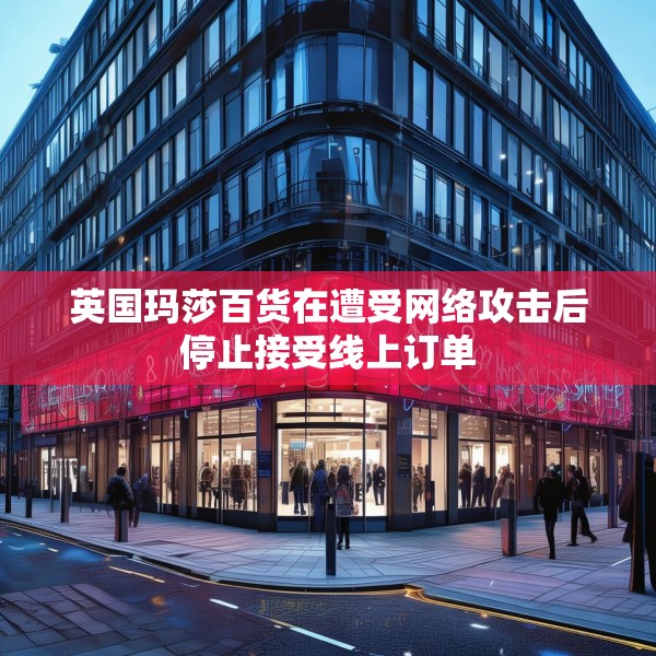 英国玛莎百货在遭受网络攻击后停止接受线上订单