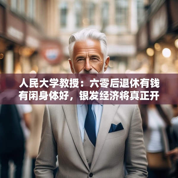 人民大学教授：六零后退休有钱有闲身体好，银发经济将真正开启商业化