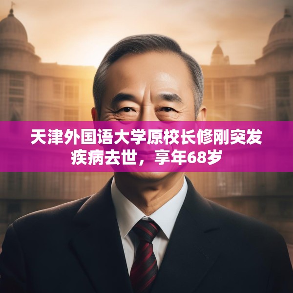 天津外国语大学原校长修刚突发疾病去世，享年68岁