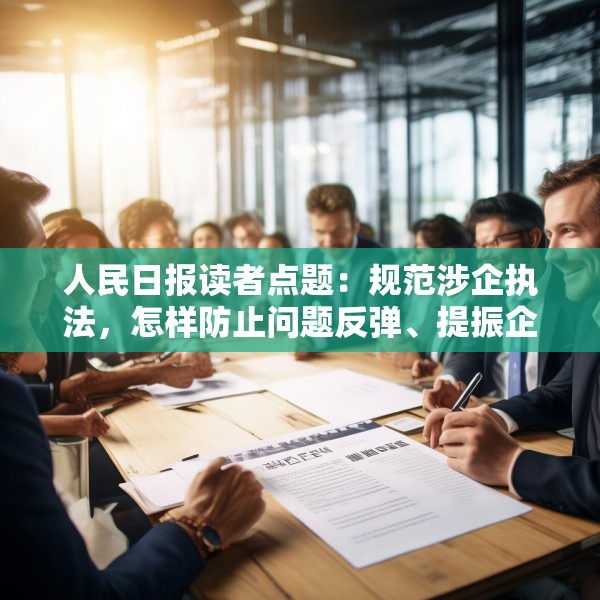 人民日报读者点题：规范涉企执法，怎样防止问题反弹、提振企业信心？