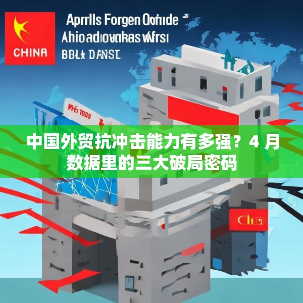 中国外贸抗冲击能力有多强？4 月数据里的三大破局密码