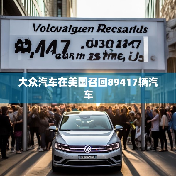 大众汽车在美国召回89417辆汽车
