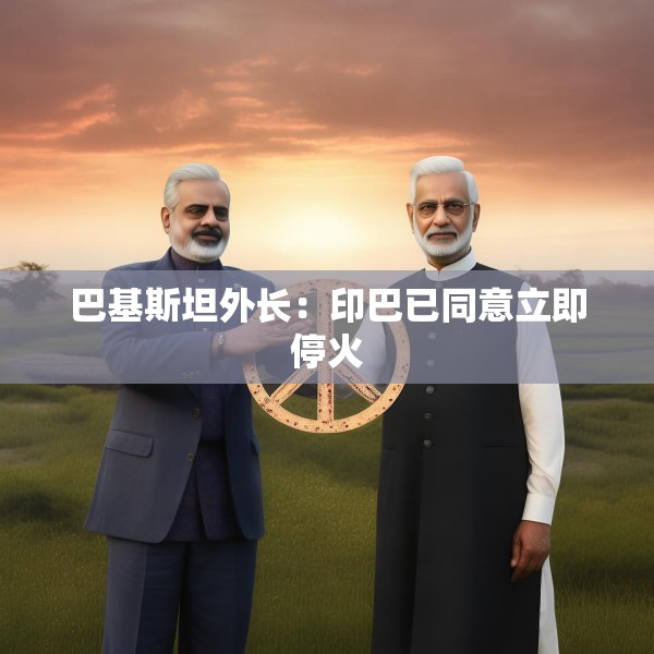 巴基斯坦外长：印巴已同意立即停火
