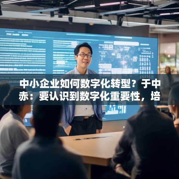 中小企业如何数字化转型？于中赤：要认识到数字化重要性，培养自身人才