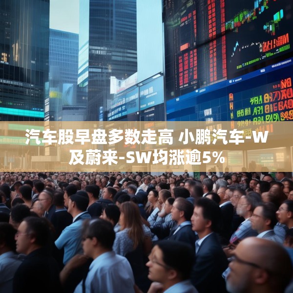汽车股早盘多数走高 小鹏汽车-W及蔚来-SW均涨逾5%