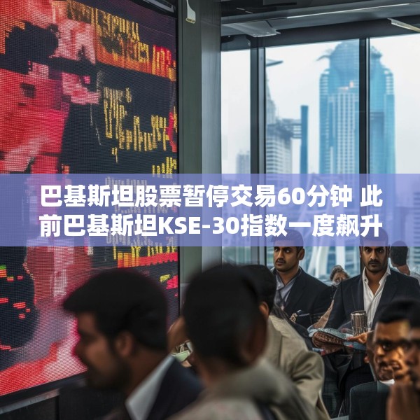巴基斯坦股票暂停交易60分钟 此前巴基斯坦KSE-30指数一度飙升9.2%