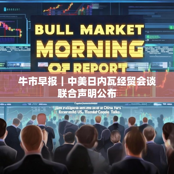 牛市早报｜中美日内瓦经贸会谈联合声明公布