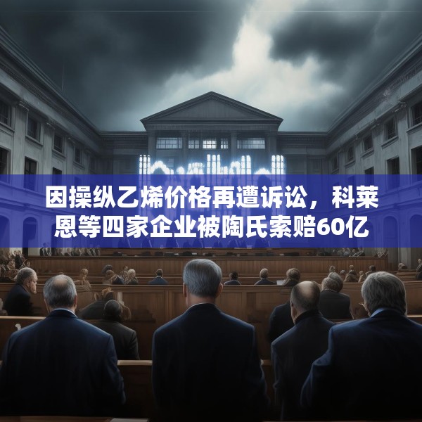 因操纵乙烯价格再遭诉讼，科莱恩等四家企业被陶氏索赔60亿
