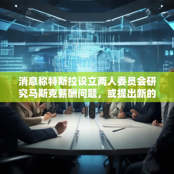 消息称特斯拉设立两人委员会研究马斯克薪酬问题，或提出新的股票期权方案