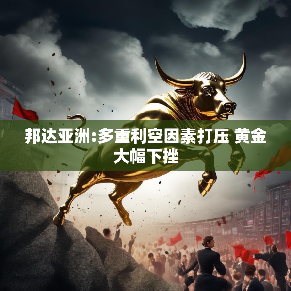 邦达亚洲:多重利空因素打压 黄金大幅下挫