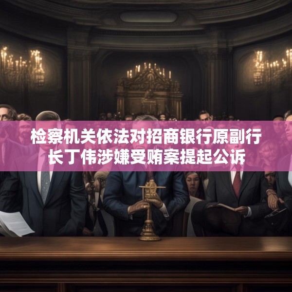 检察机关依法对招商银行原副行长丁伟涉嫌受贿案提起公诉