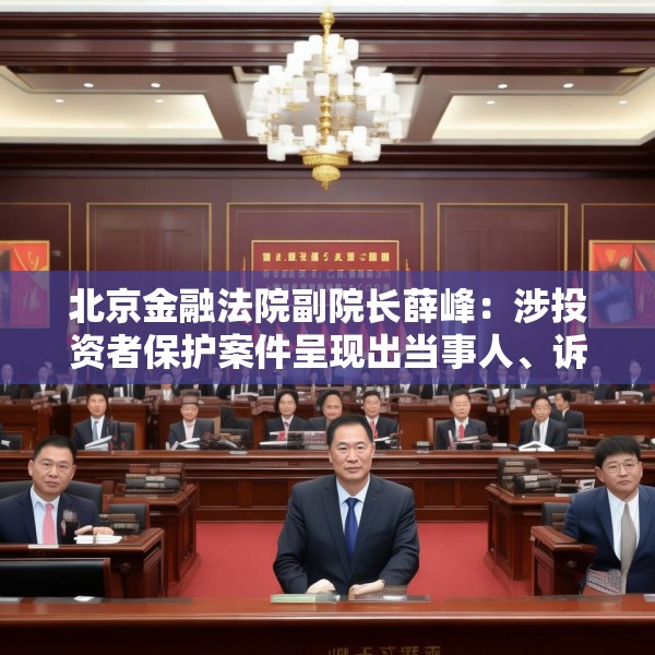北京金融法院副院长薛峰：涉投资者保护案件呈现出当事人、诉讼请求多元化等特点