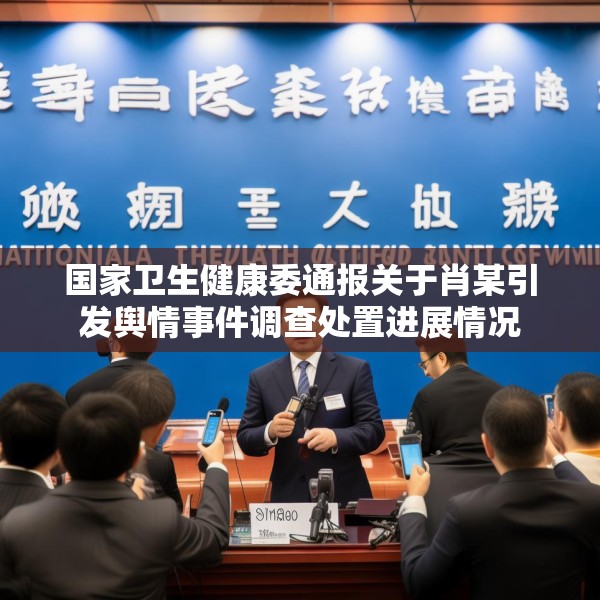 国家卫生健康委通报关于肖某引发舆情事件调查处置进展情况