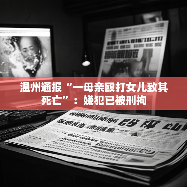温州通报“一母亲殴打女儿致其死亡”：嫌犯已被刑拘
