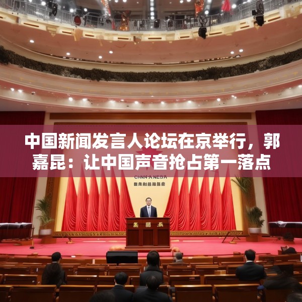 中国新闻发言人论坛在京举行，郭嘉昆：让中国声音抢占第一落点
