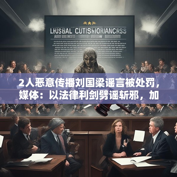 2人恶意传播刘国梁谣言被处罚，媒体：以法律利剑劈谣斩邪，加快推进依法治体