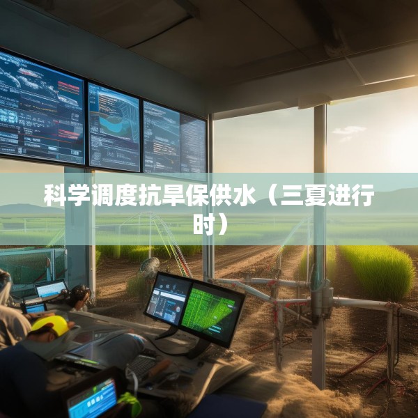 科学调度抗旱保供水（三夏进行时）