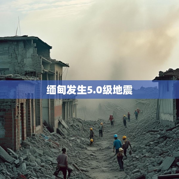 缅甸发生5.0级地震