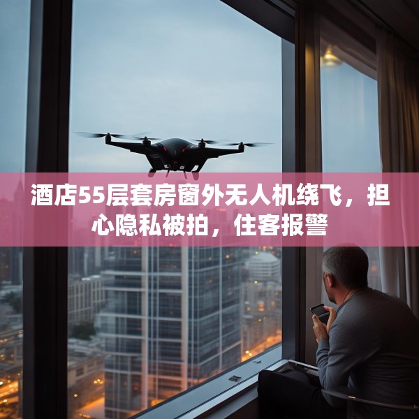 酒店55层套房窗外无人机绕飞，担心隐私被拍，住客报警