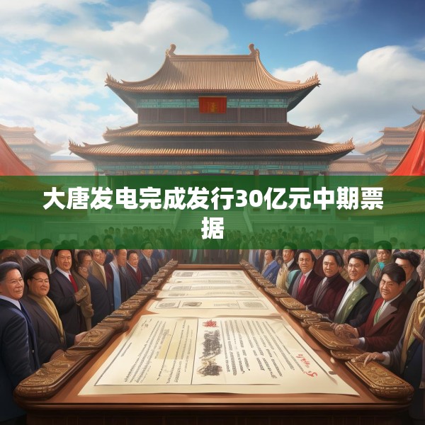大唐发电完成发行30亿元中期票据