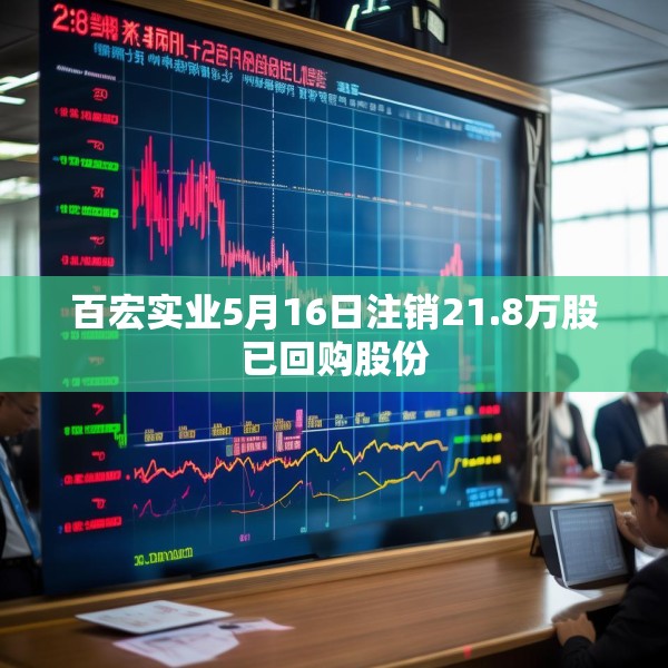 百宏实业5月16日注销21.8万股已回购股份