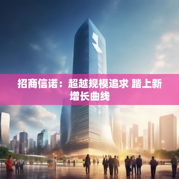 招商信诺：超越规模追求 踏上新增长曲线