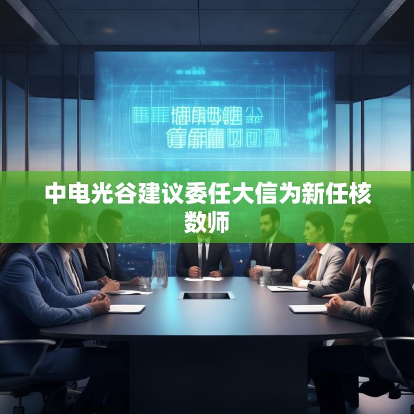 中电光谷建议委任大信为新任核数师
