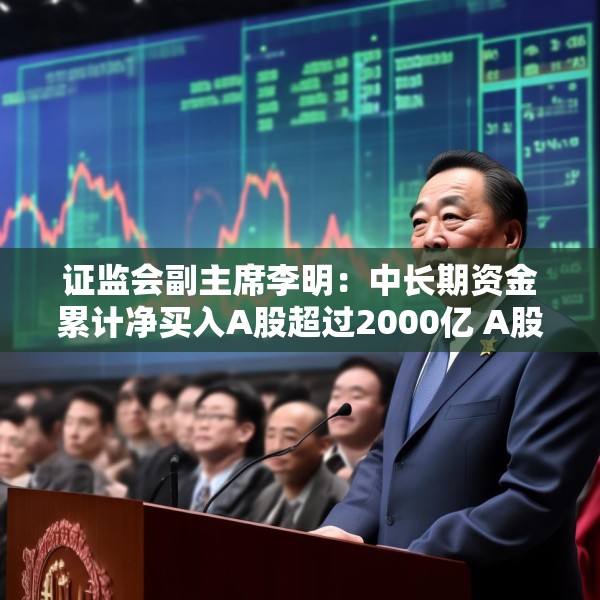 证监会副主席李明：中长期资金累计净买入A股超过2000亿 A股稳中有涨良性循环正在形成