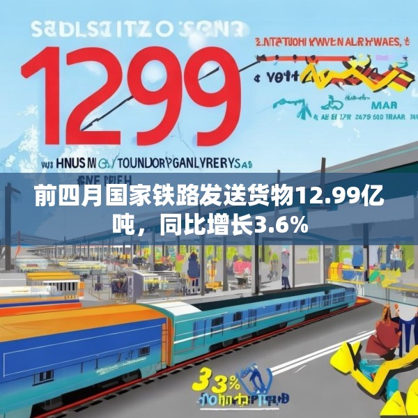 前四月国家铁路发送货物12.99亿吨，同比增长3.6%