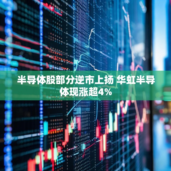 半导体股部分逆市上扬 华虹半导体现涨超4%
