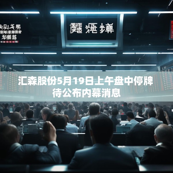 汇森股份5月19日上午盘中停牌 待公布内幕消息