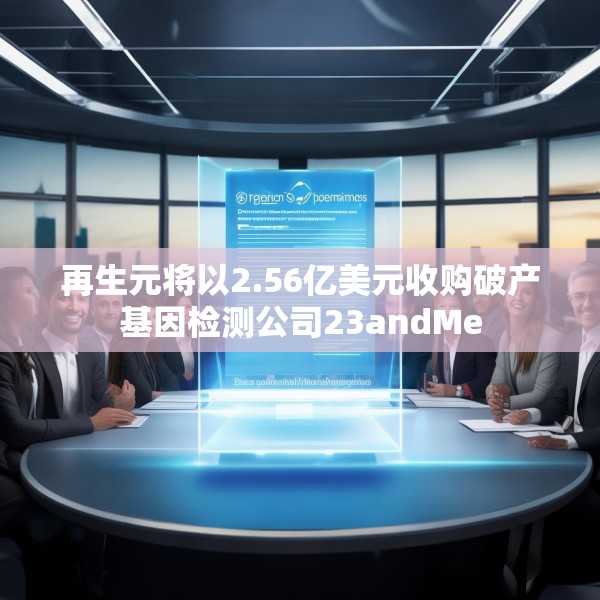 再生元将以2.56亿美元收购破产基因检测公司23andMe