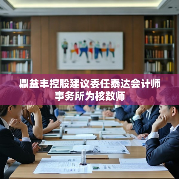 鼎益丰控股建议委任泰达会计师事务所为核数师