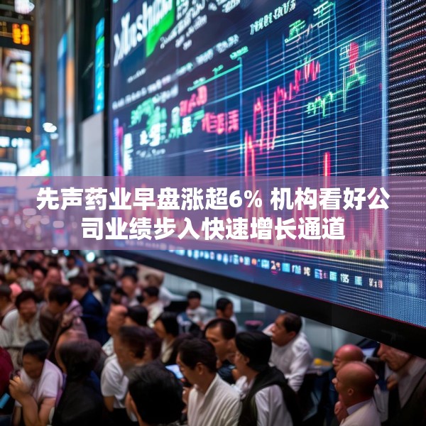 先声药业早盘涨超6% 机构看好公司业绩步入快速增长通道