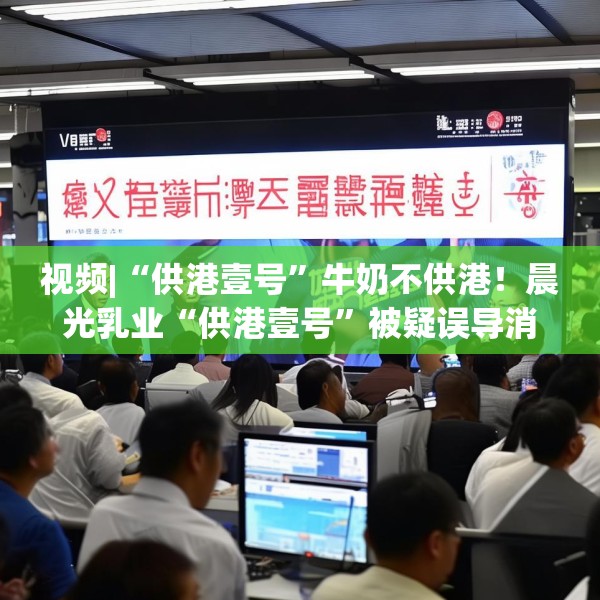 视频|“供港壹号”牛奶不供港！晨光乳业“供港壹号”被疑误导消费者，企业回应